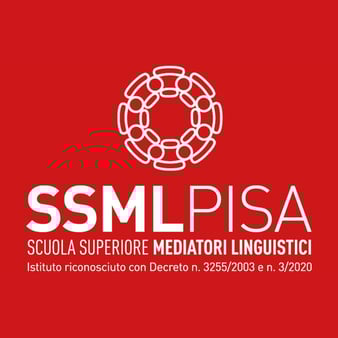logo ssml fondo rosso quadrato epigrafe